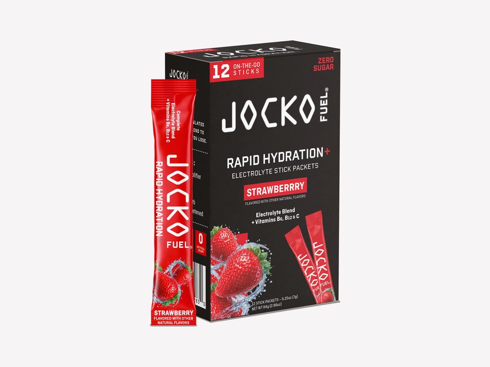 Jocko Fuel Rapid Hydration+ Electrolyte Stick Packets — product image