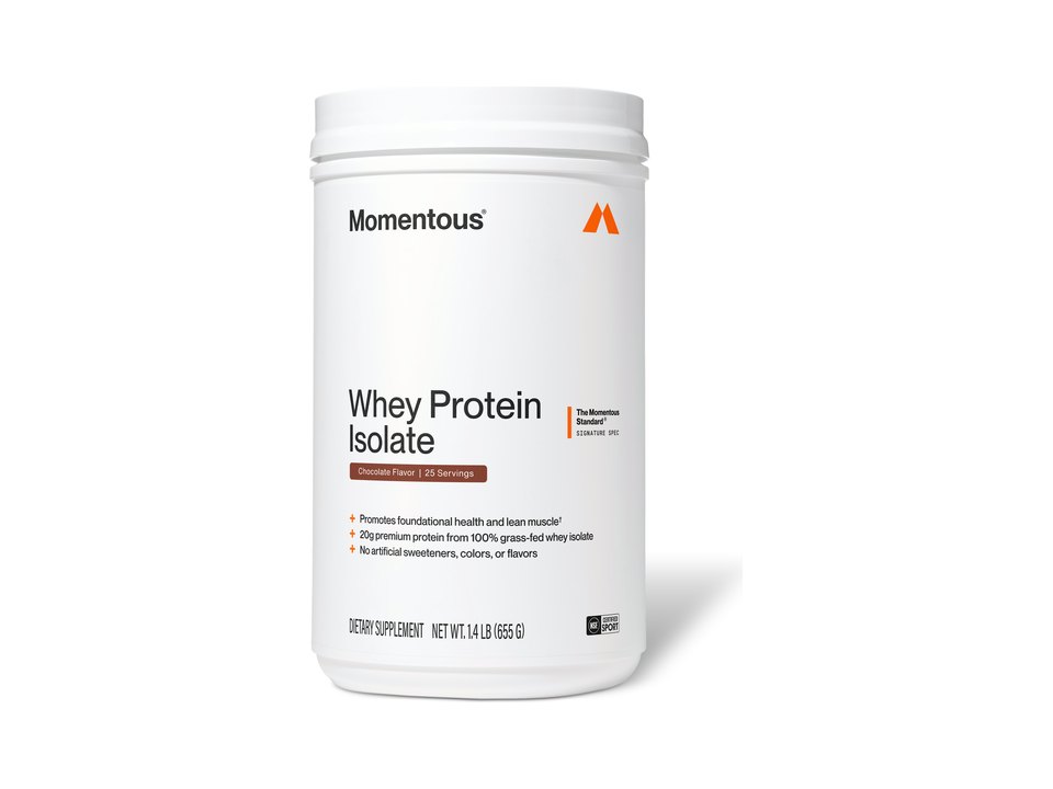 Momentous Whey Protein Isolate — product image
